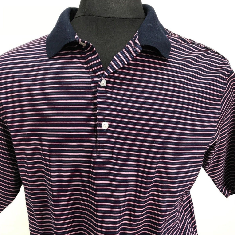 Bobby Jones Players Golf Polo - Blue & Purple